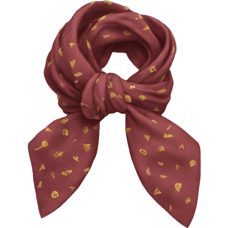 bow scarf emoji