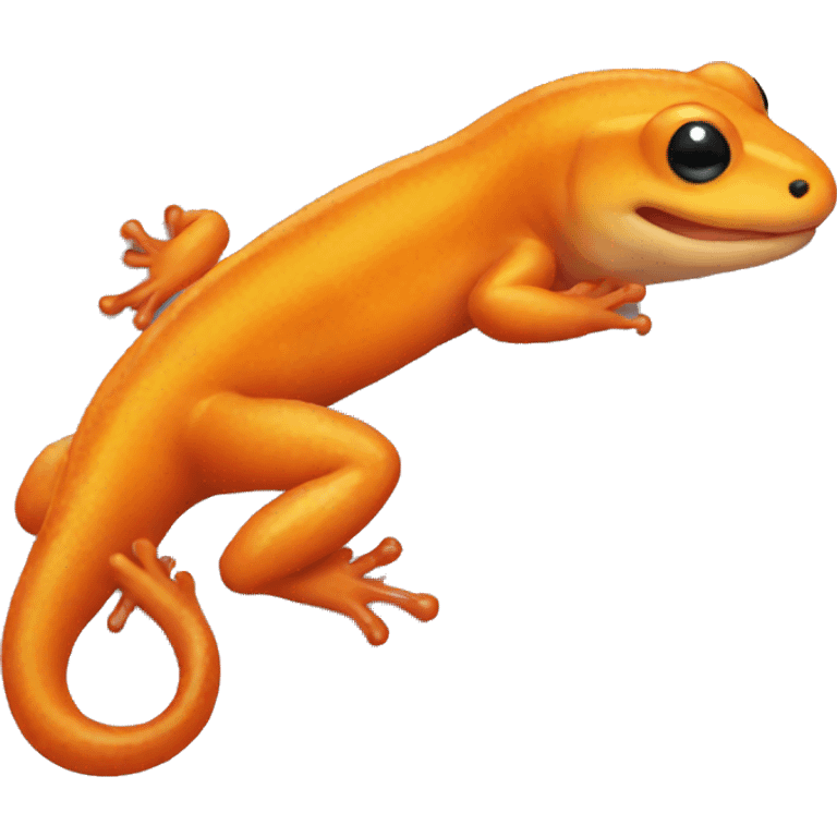 orange salamander  emoji