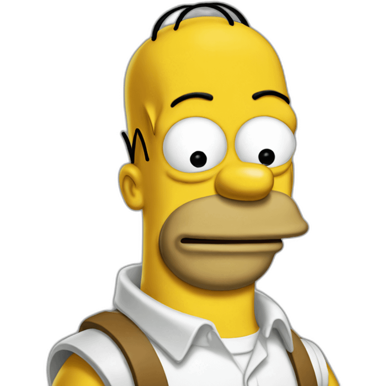 Homer simpson emoji