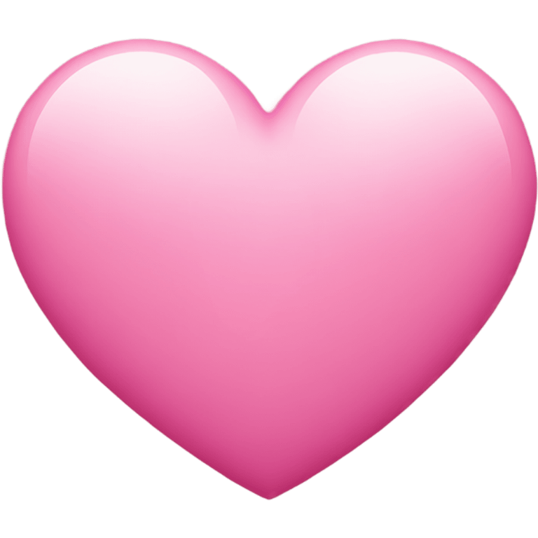 Pink heart emoji