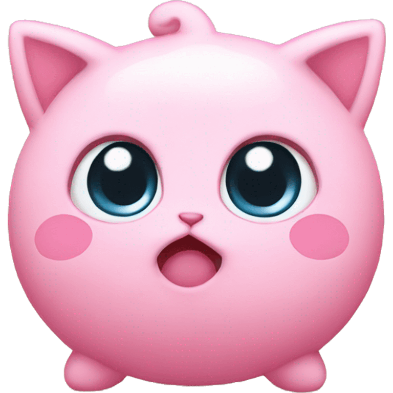 Jigglypuff pouting emoji