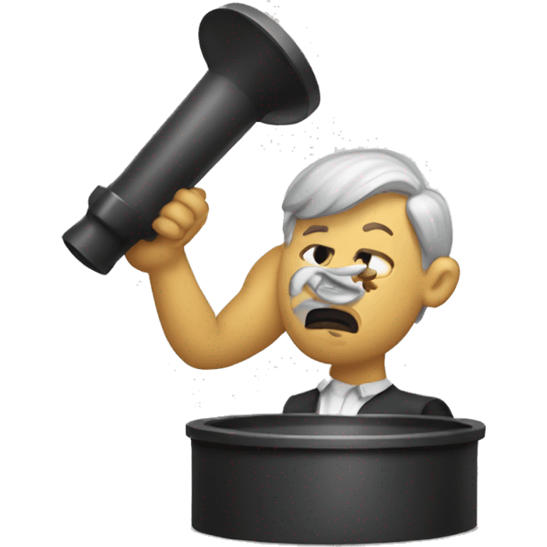 pumping the stock market emoji