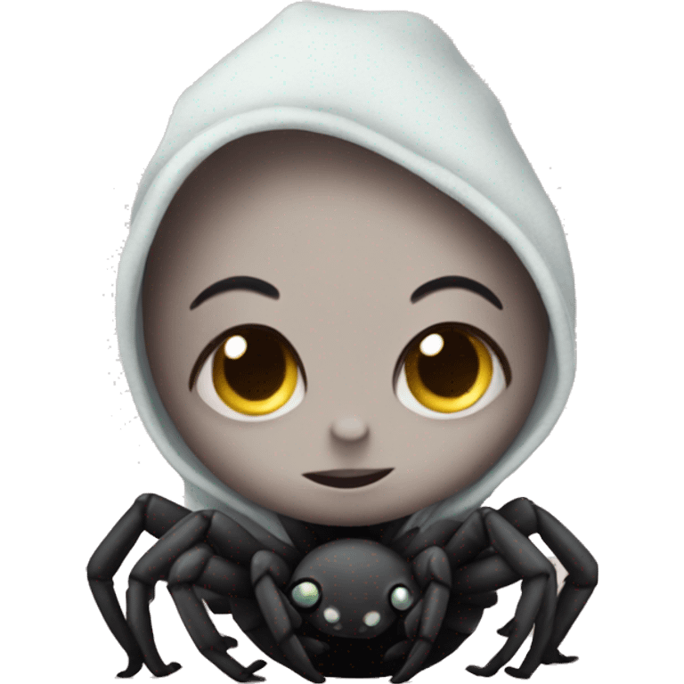 a cuddly spider baby emoji