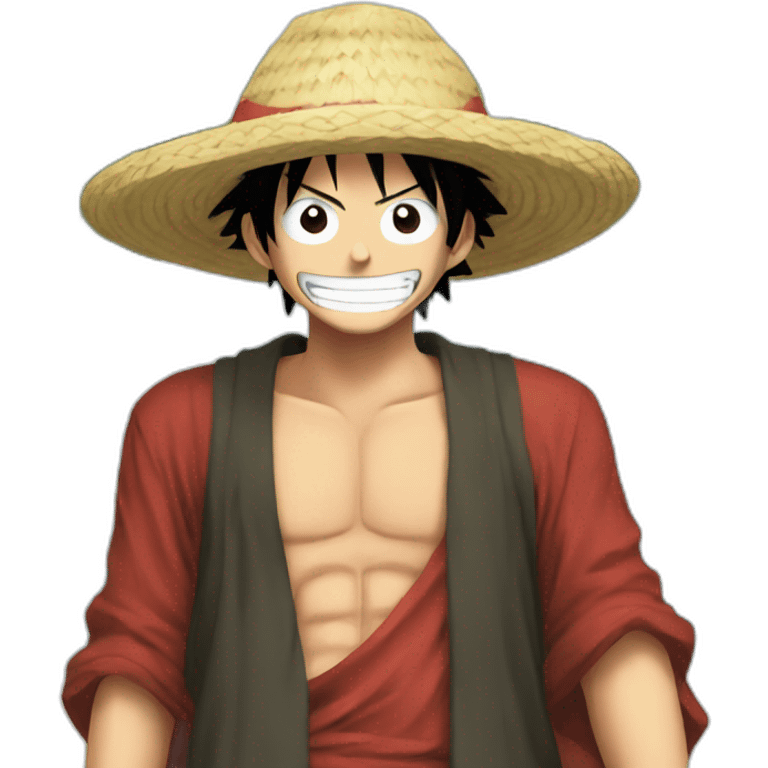 Luffy Palestine  emoji