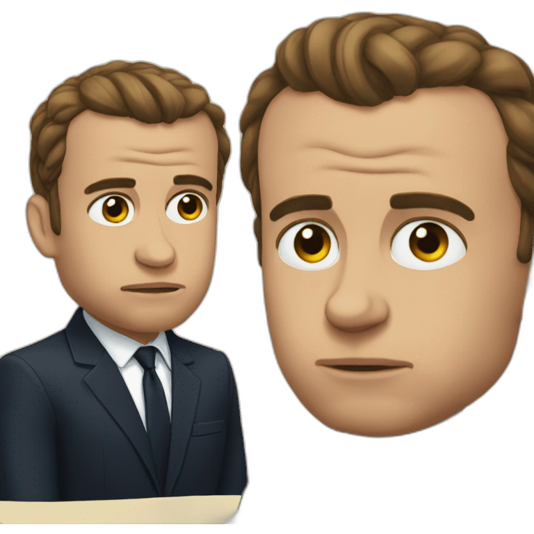 macron sad emoji