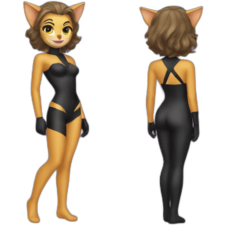 Cat woman  emoji