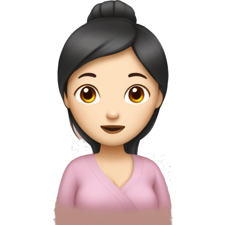 Pregnant Chinese women emoji