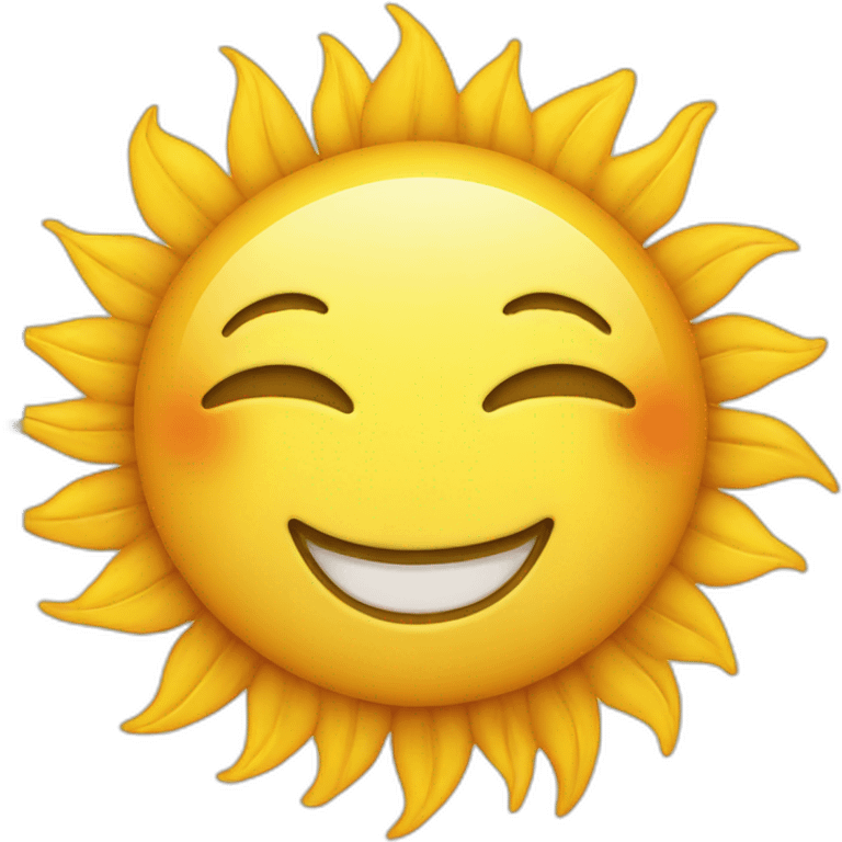 sun with smiley face and a notebook emoji