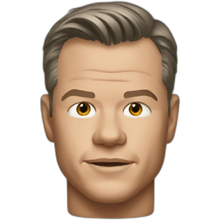 matt damon emoji