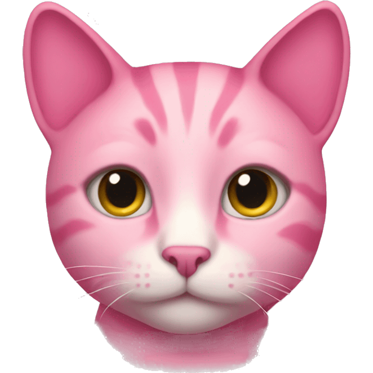 pink cat emoji