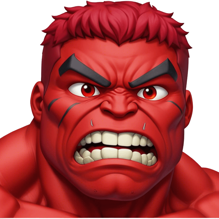 red hulk emoji