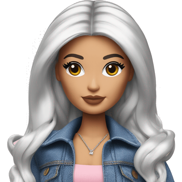 1 kylie jenner barbie full body emoji