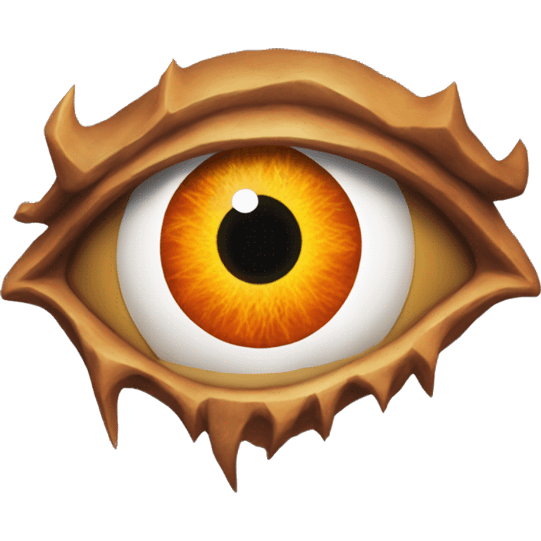 Eye of Sauron in Lord of the Rings theme emoji