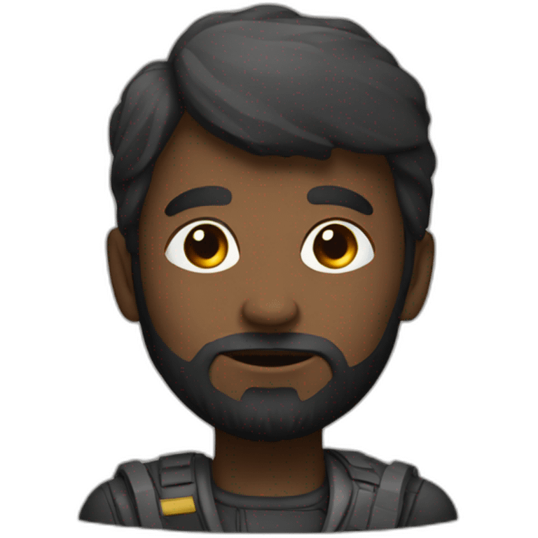 intergalactical human from exoplanet emoji