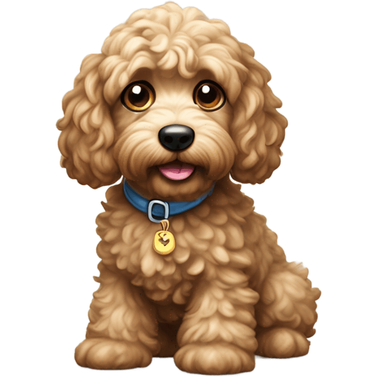 Cockapoo naughty  emoji