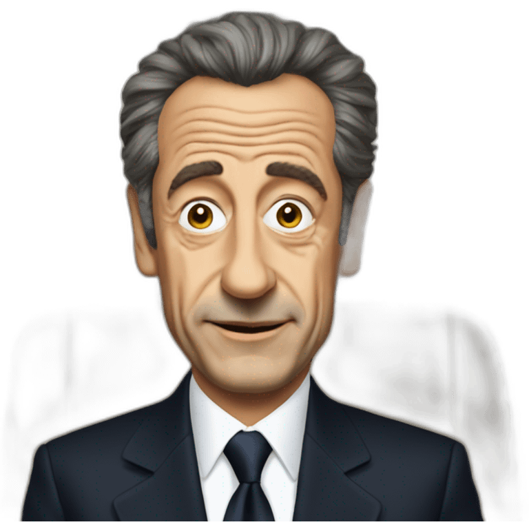 Sarkozy in the car emoji