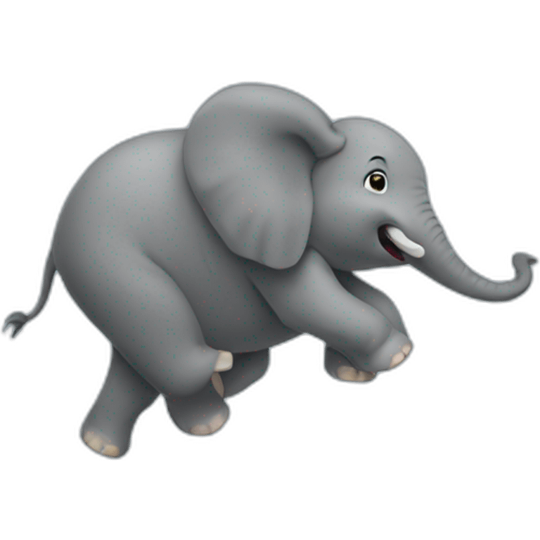 falling Elephant emoji