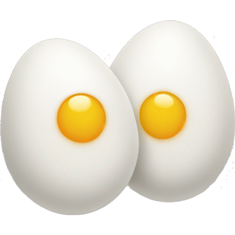 two eggs emoji