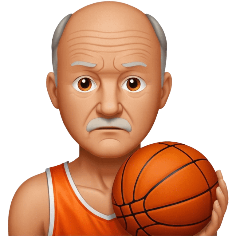 Gene Hackman with basketball  emoji