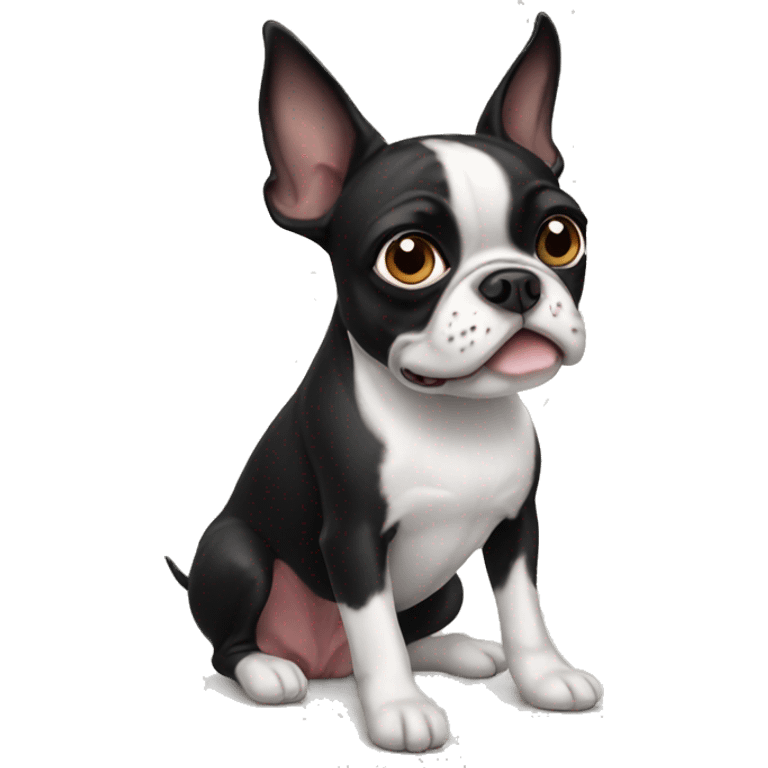 Boston terrier emoji