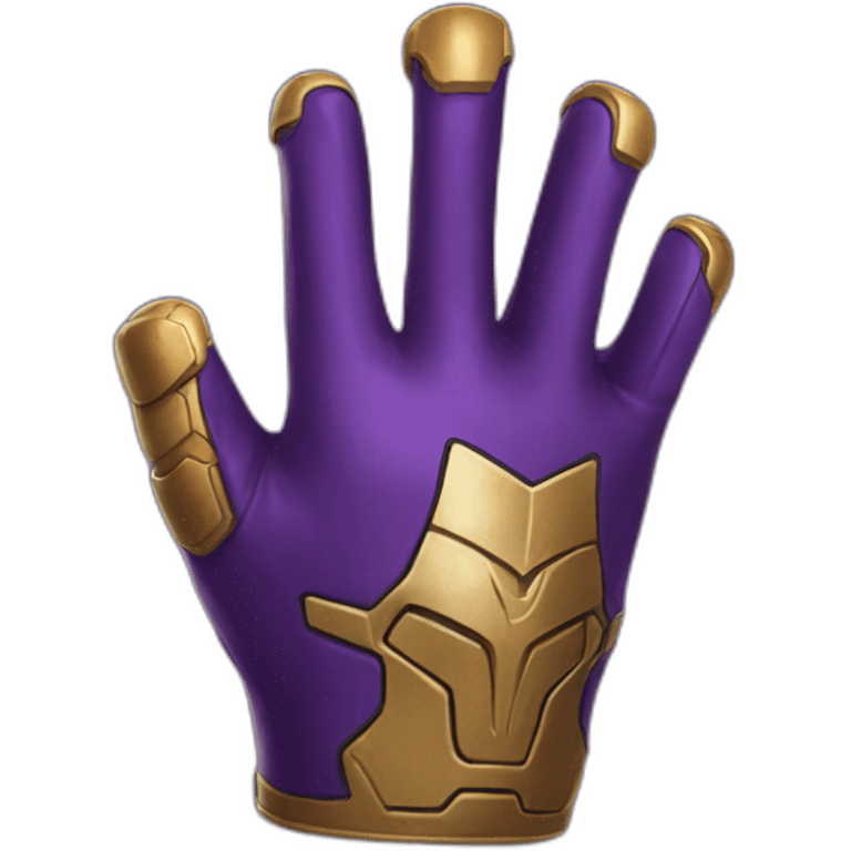  glove Thanos emoji