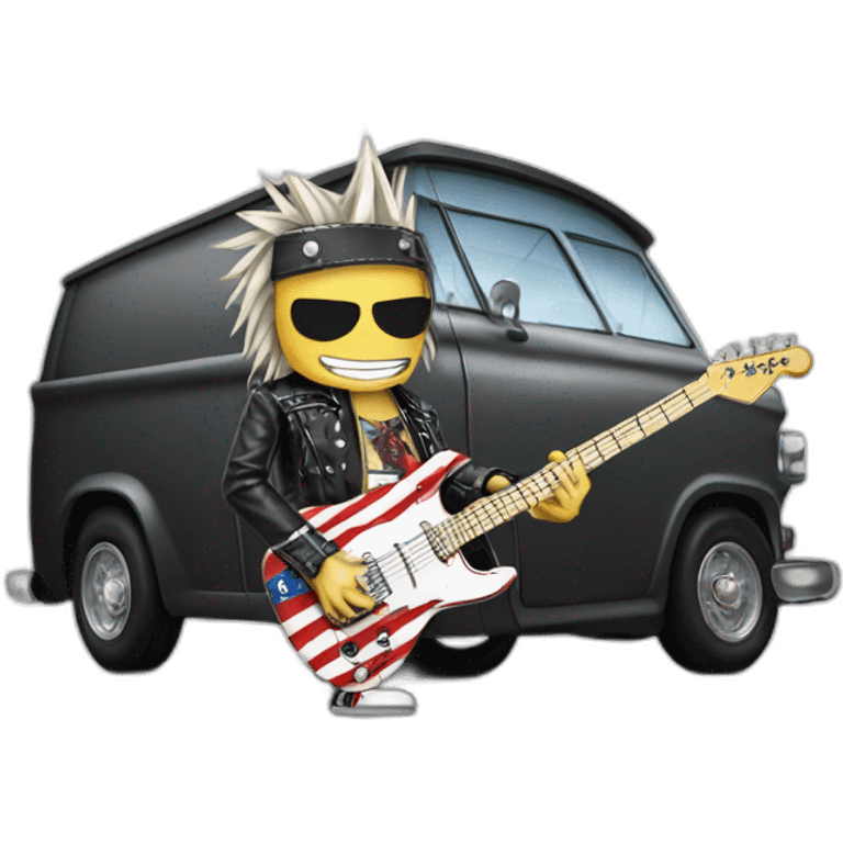 Frankenstrat van halen emoji