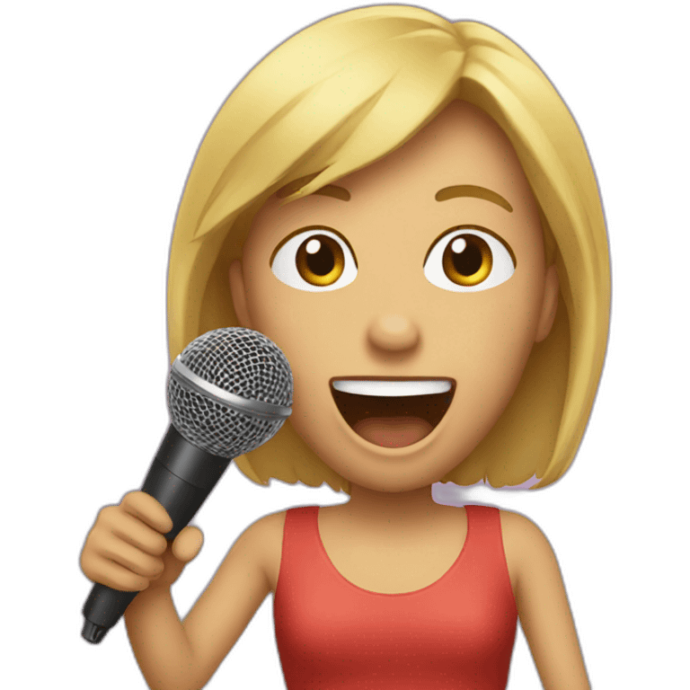 karaoke emoji