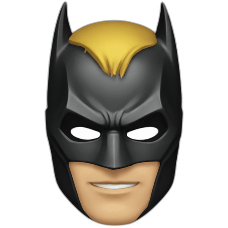 batman stil mask emoji