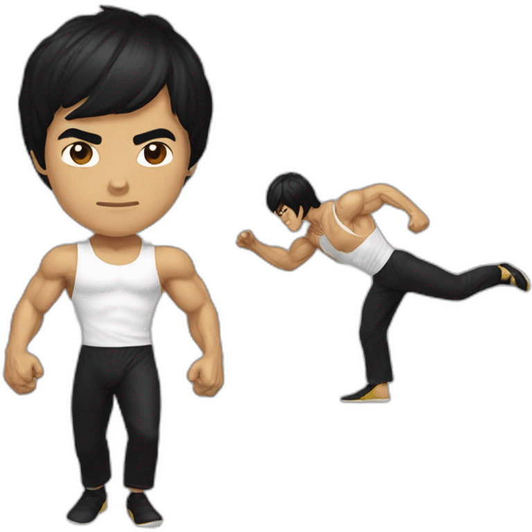 Bruce lee emoji