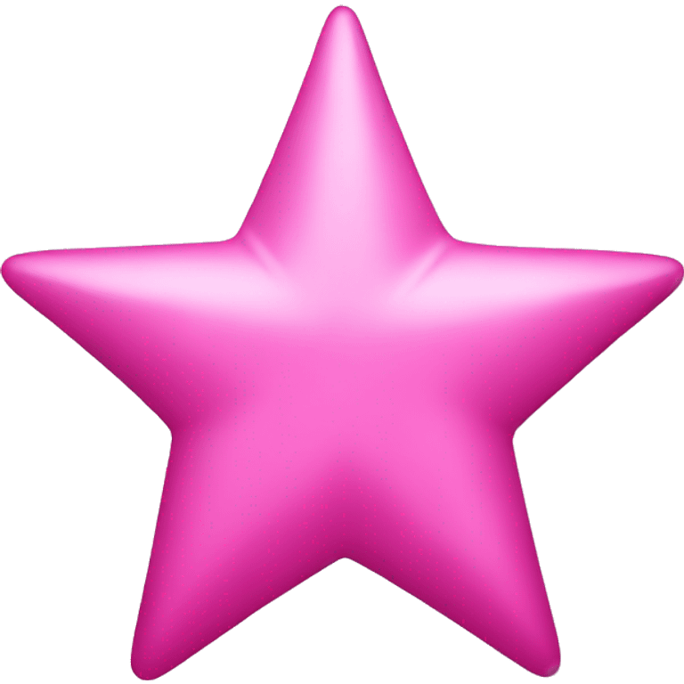 pink star emoji