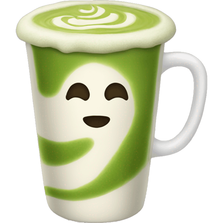 Matcha latte  emoji