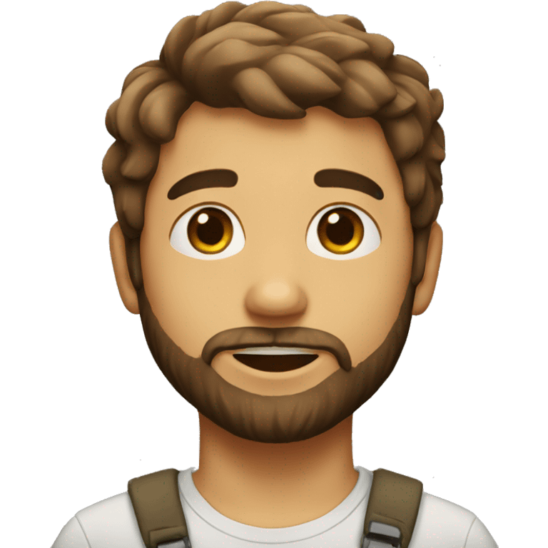 A LITTLE BEARD BOY emoji