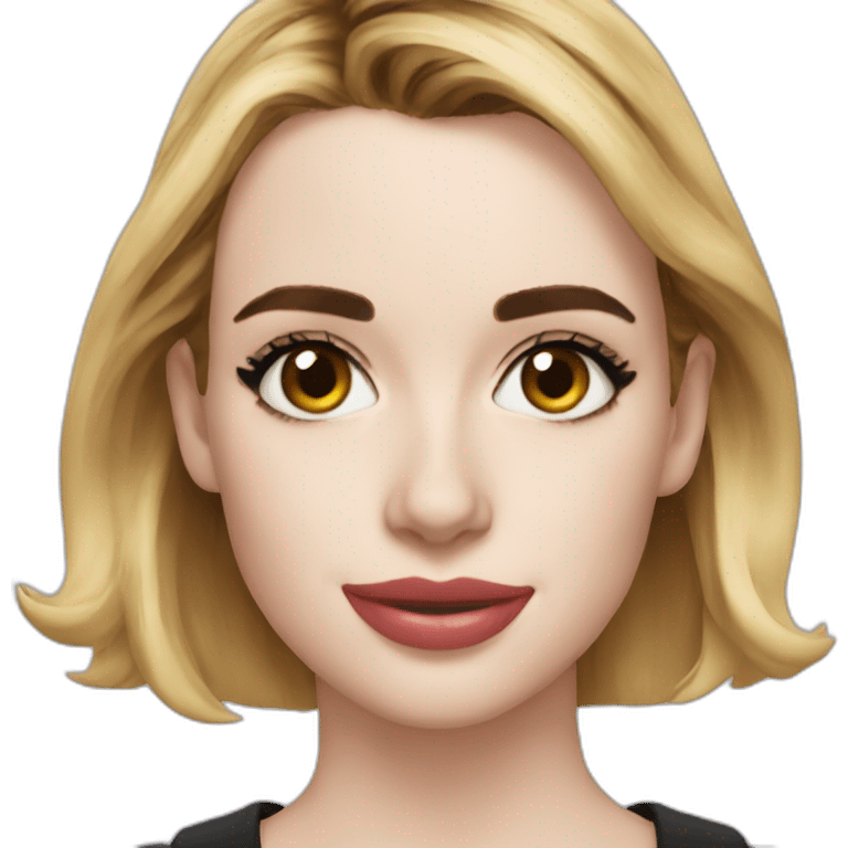 Emma Roberts emoji