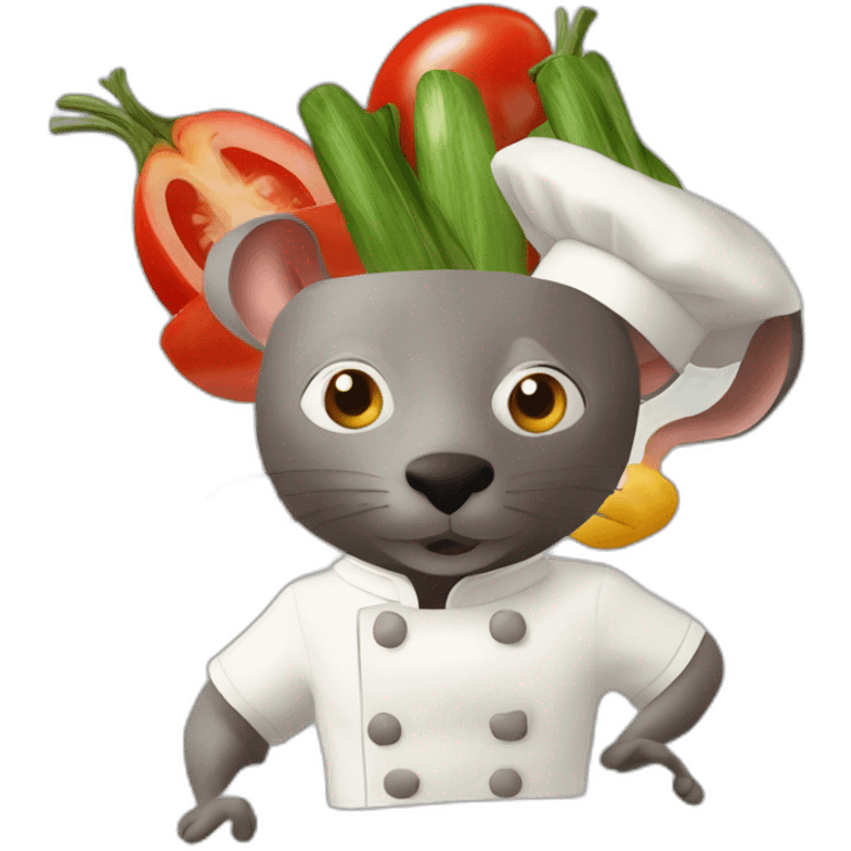 Ratatouille nicoise cuisine emoji