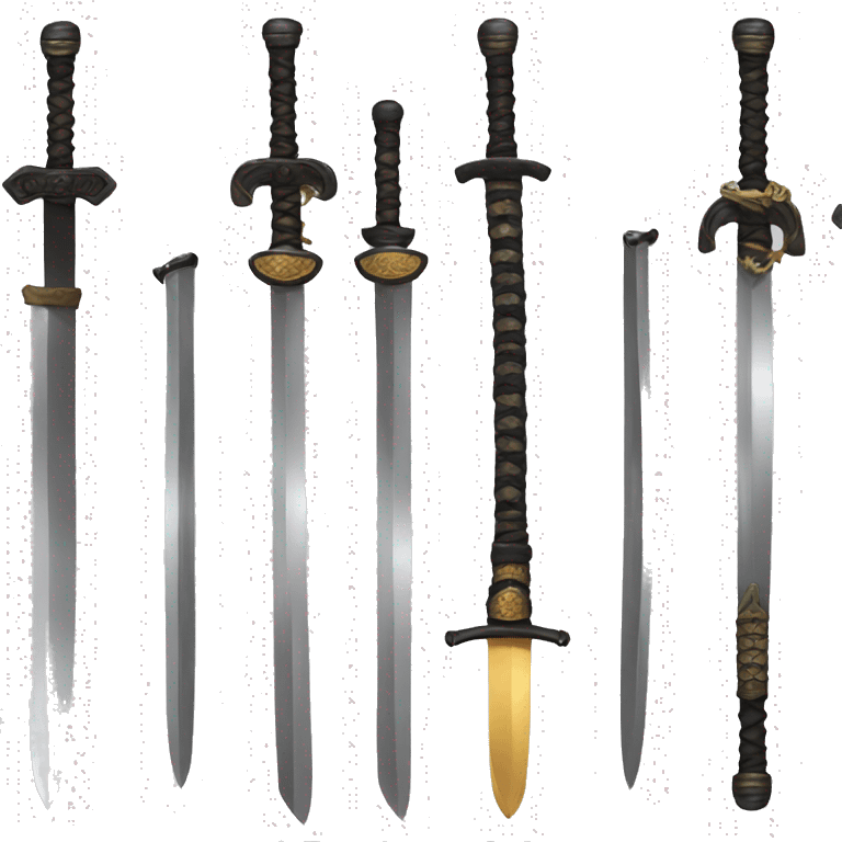 sword with samurai emoji