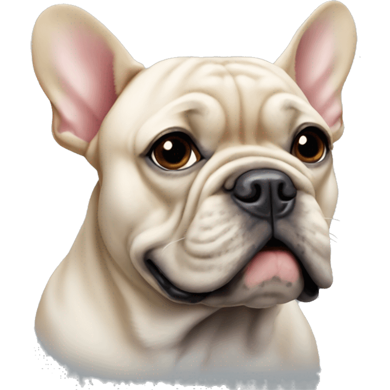 French buldogue  emoji