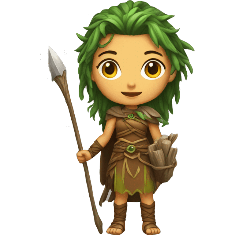 Druid female emoji