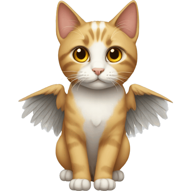 Cat with wings emoji