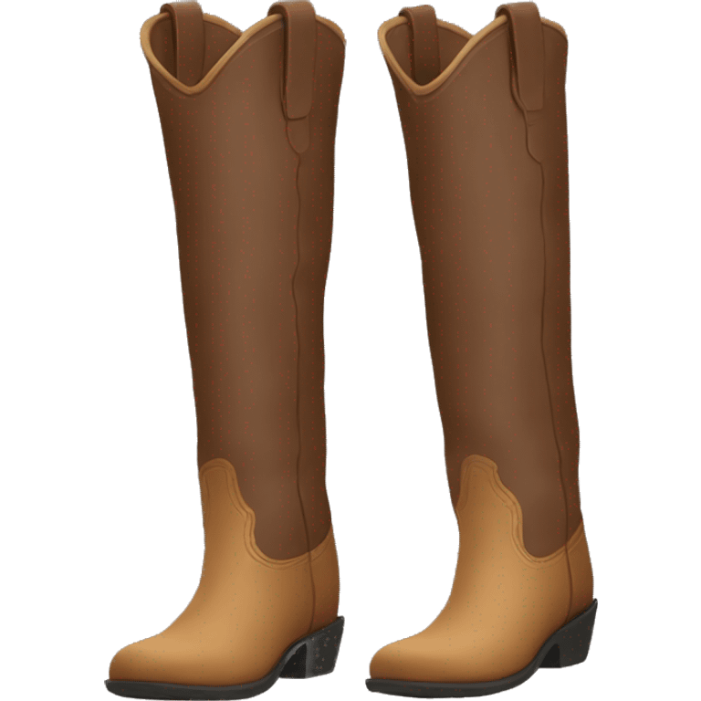 Country boots emoji