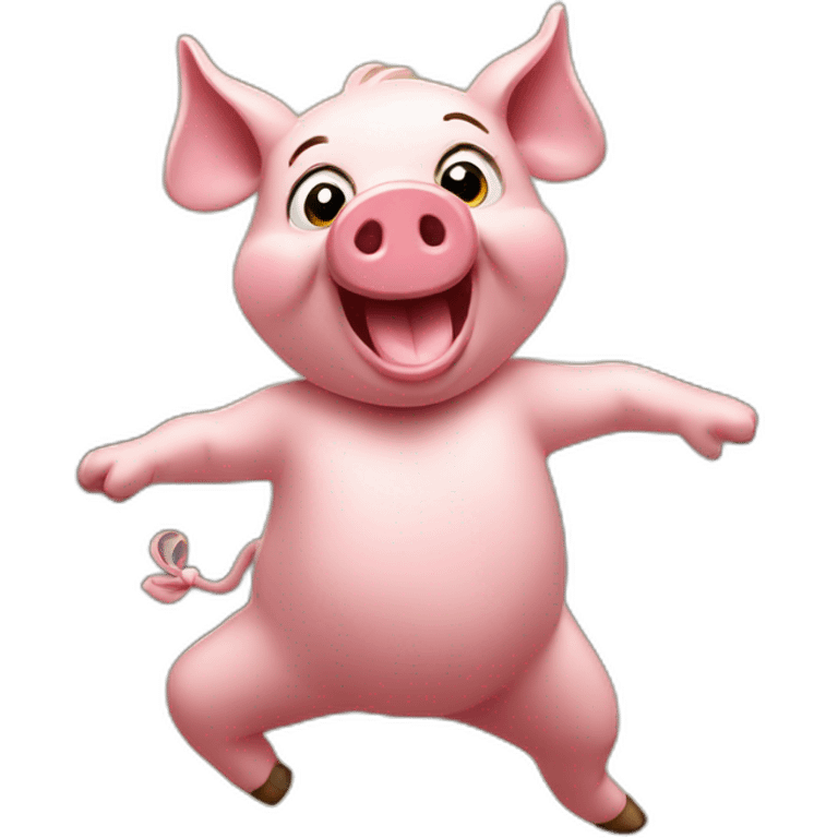 dancing-pig emoji