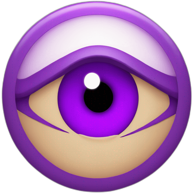 purple cyclops emoji