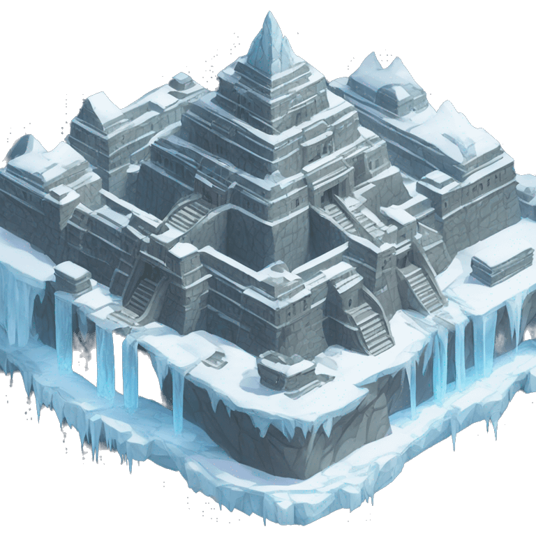 Agartha Aryan city of ice in the earth emoji