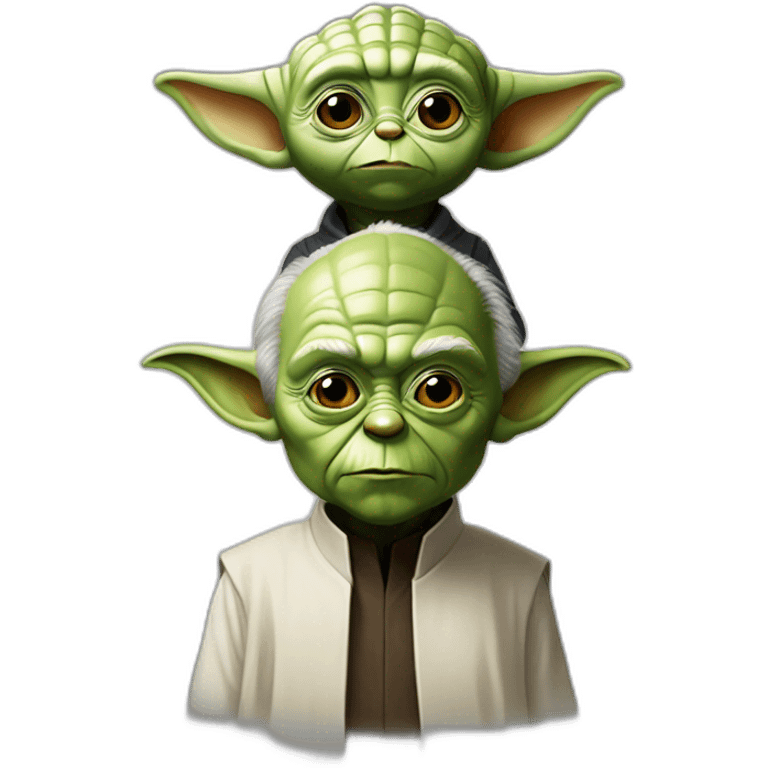 Macron et yoda emoji