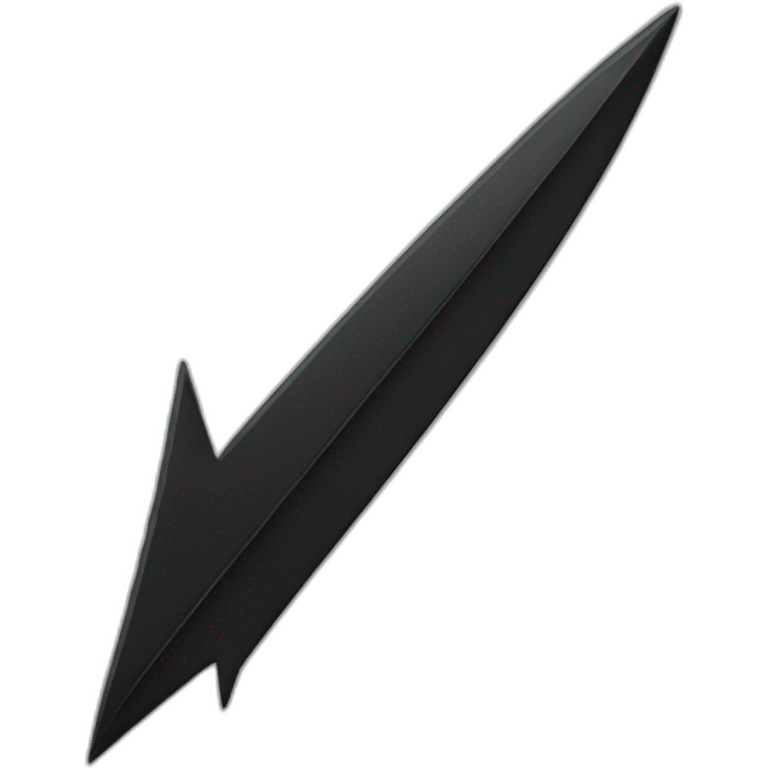 black-thin-right-arrow emoji