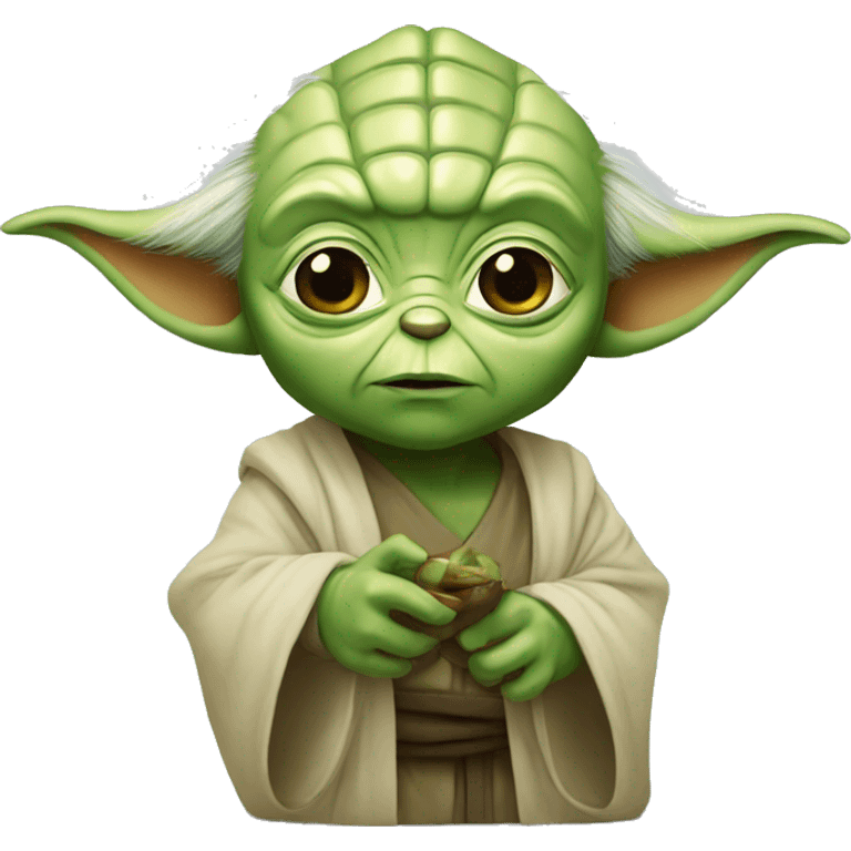 yoda and luke emoji