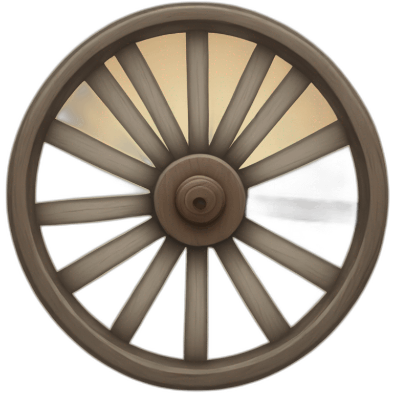 wagon wheel emoji