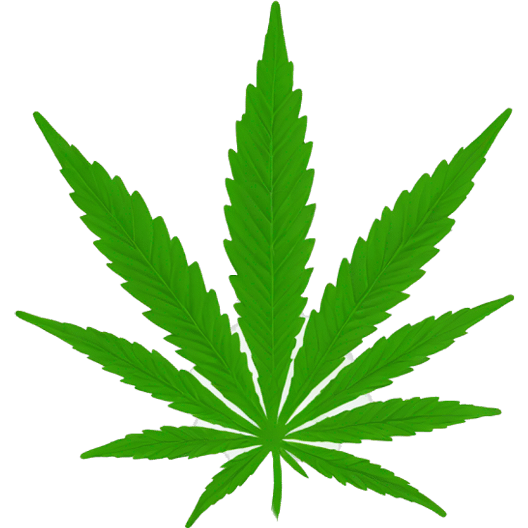 cannabis leaf emoji