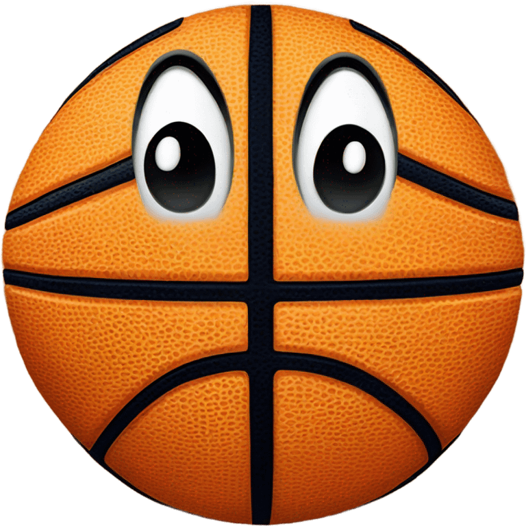 smiley basketball emoji