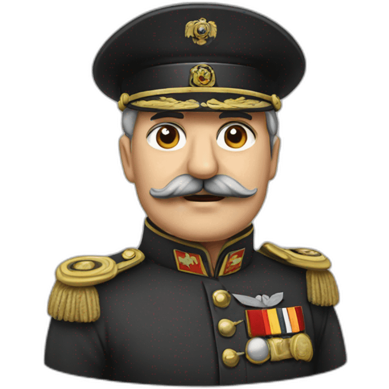 German general with mustach emoji