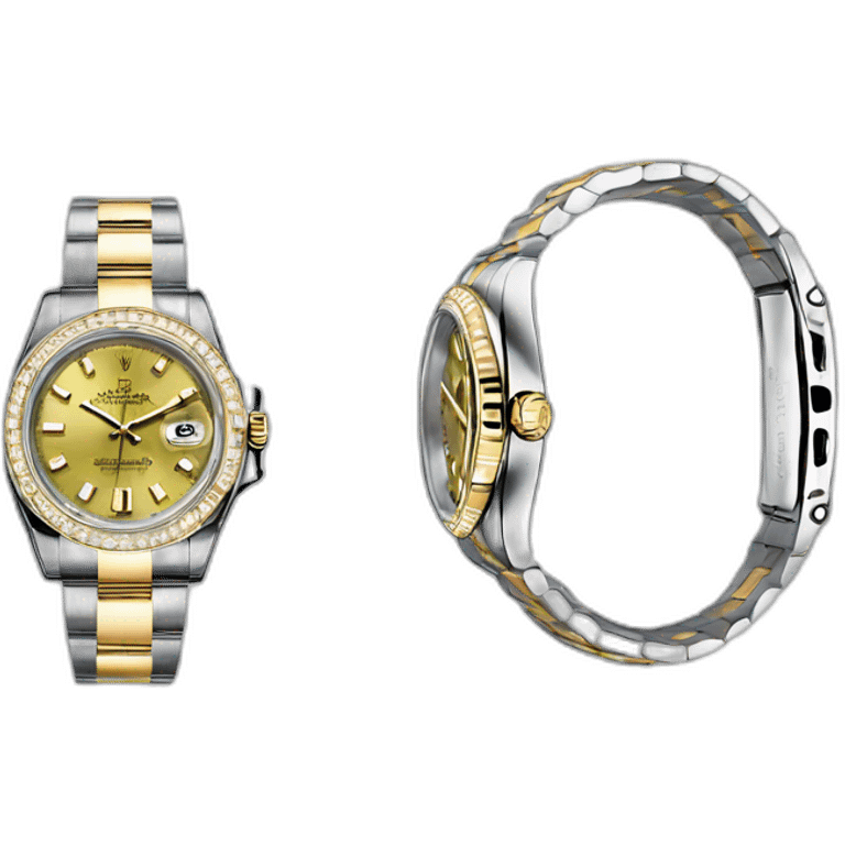 rolex watch emoji